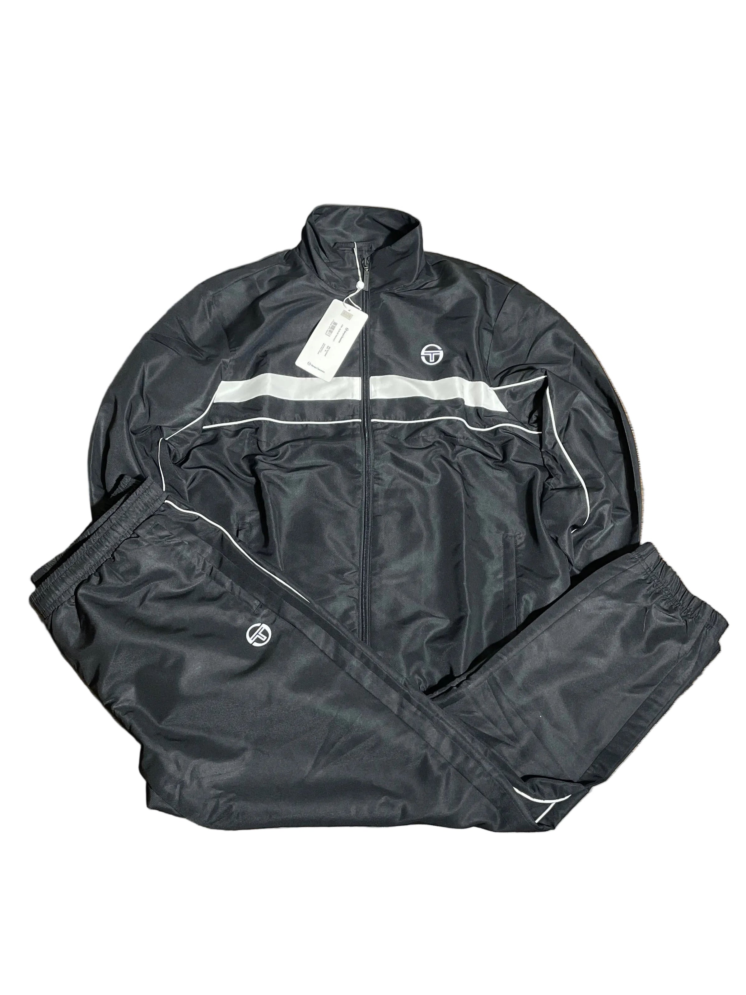 Sergio Tacchini Anzug | Schwarz | Neu mit Etikett | 3XL