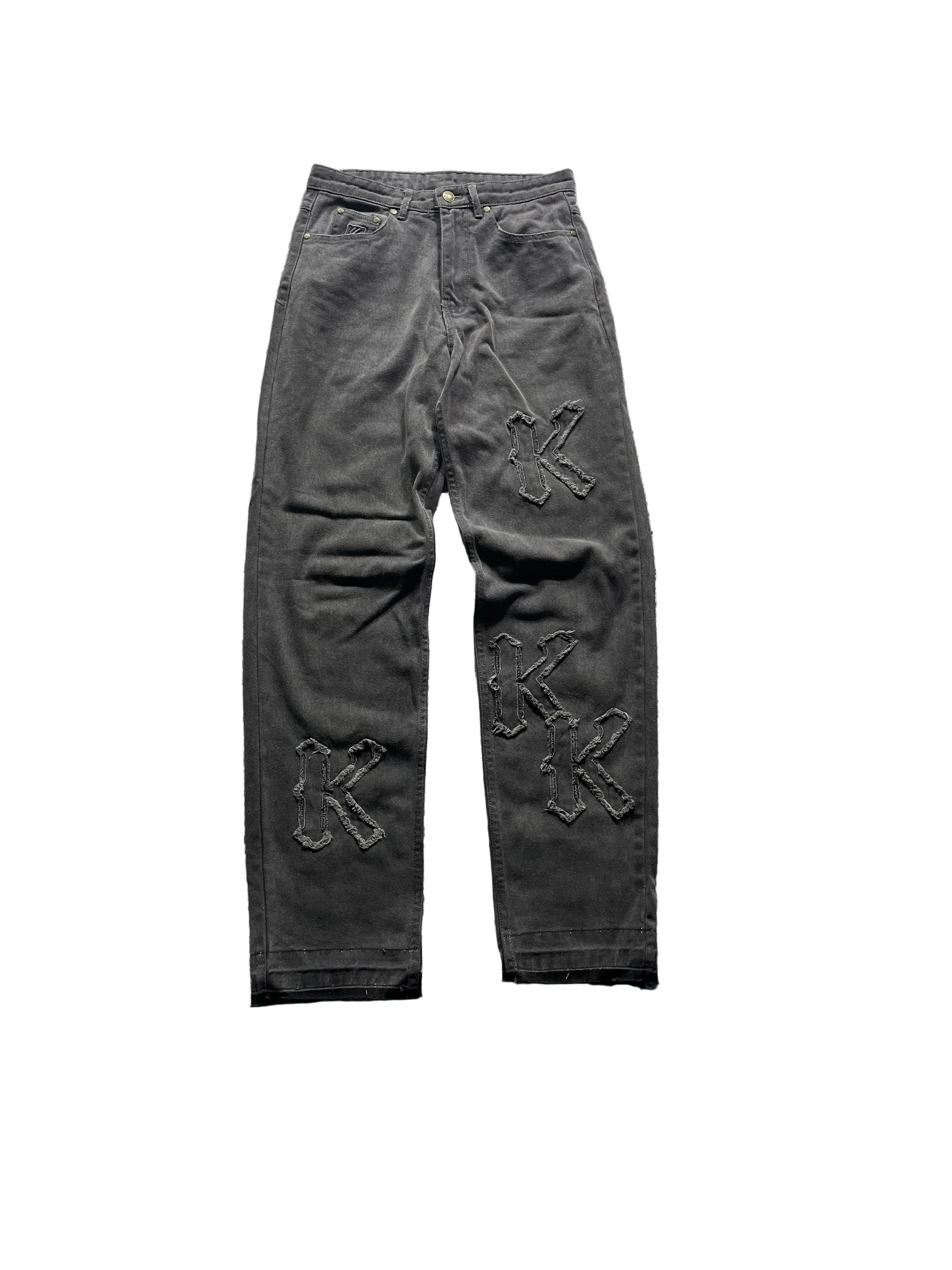 Karl Kani K Jeans | Dunkelgrau | Sehr guter Zustand | XS/S