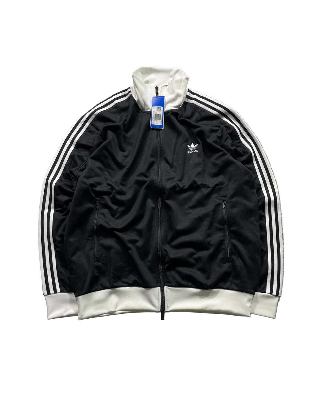 Adidas Beckenbauer Jacke | Schwarz Weiß | Neu mit Etikett