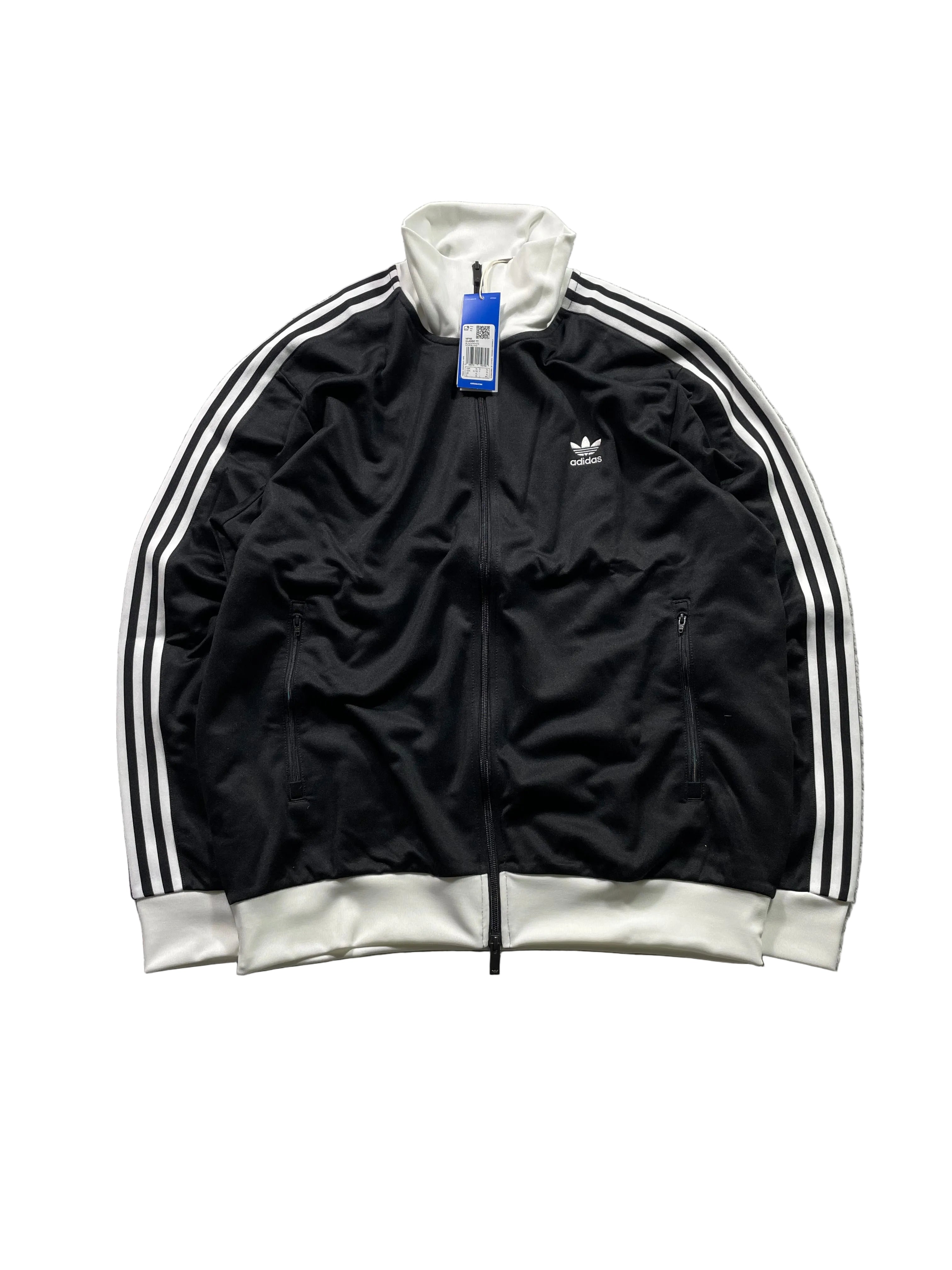 Adidas Beckenbauer Jacke | Schwarz Weiß | Neu mit Etikett