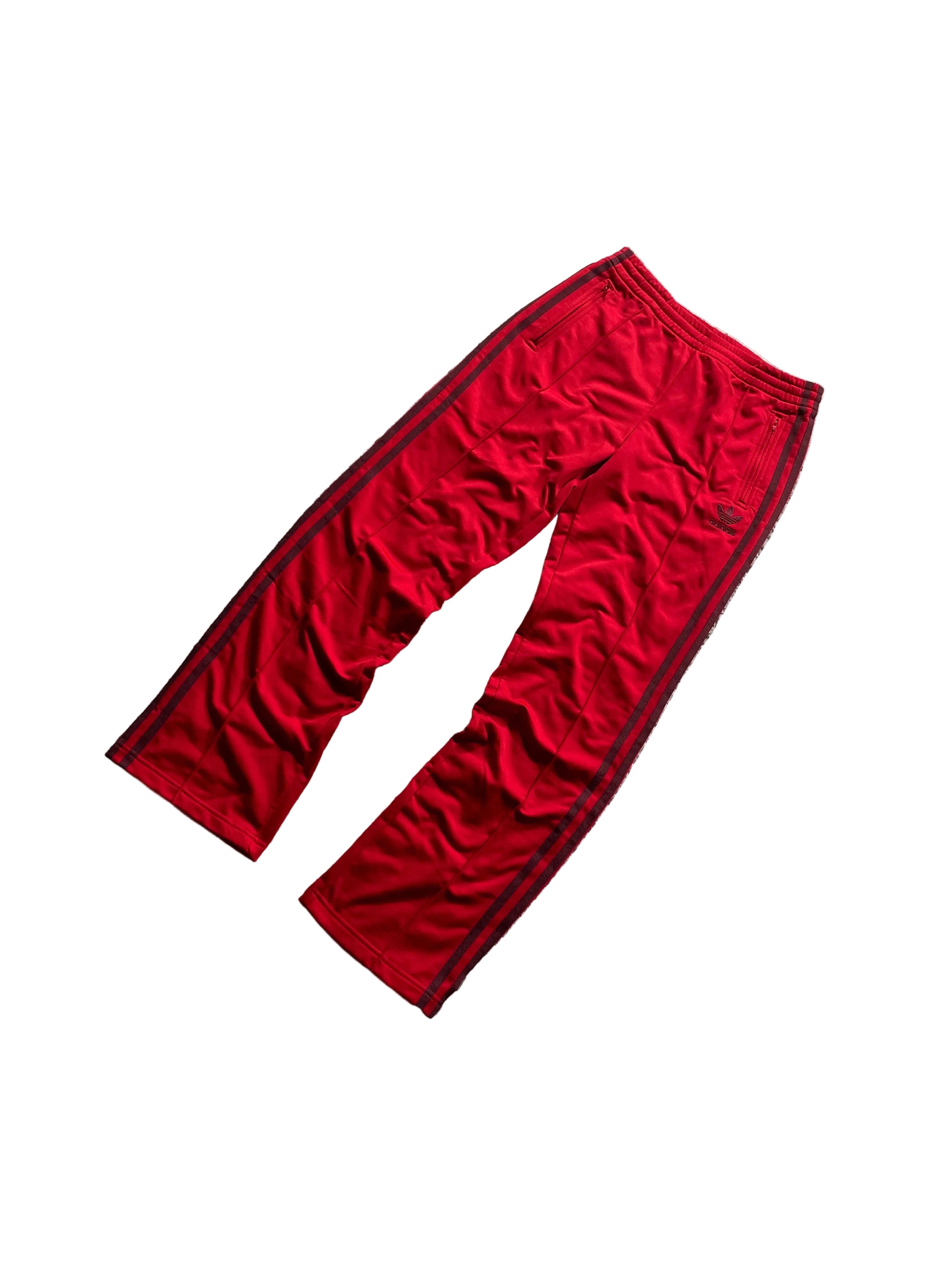Adidas Vintage Firebird Hose | Rot | Sehr guter Zustand | S