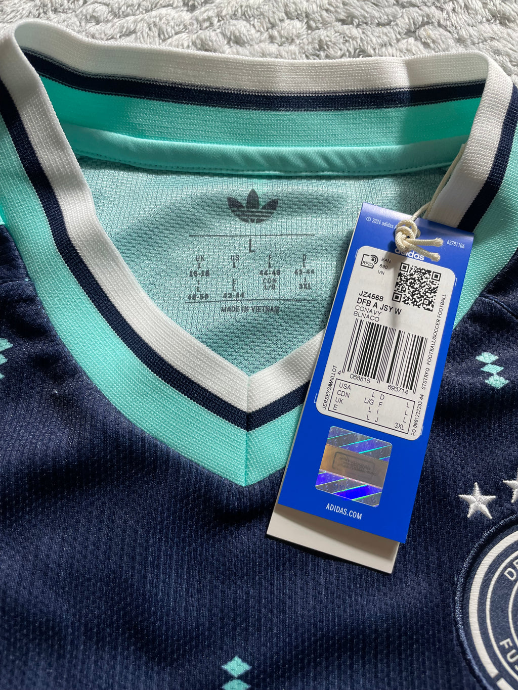 Adidas WM 2026 Trikot | Dunkelblau | Neu mit Etikett
