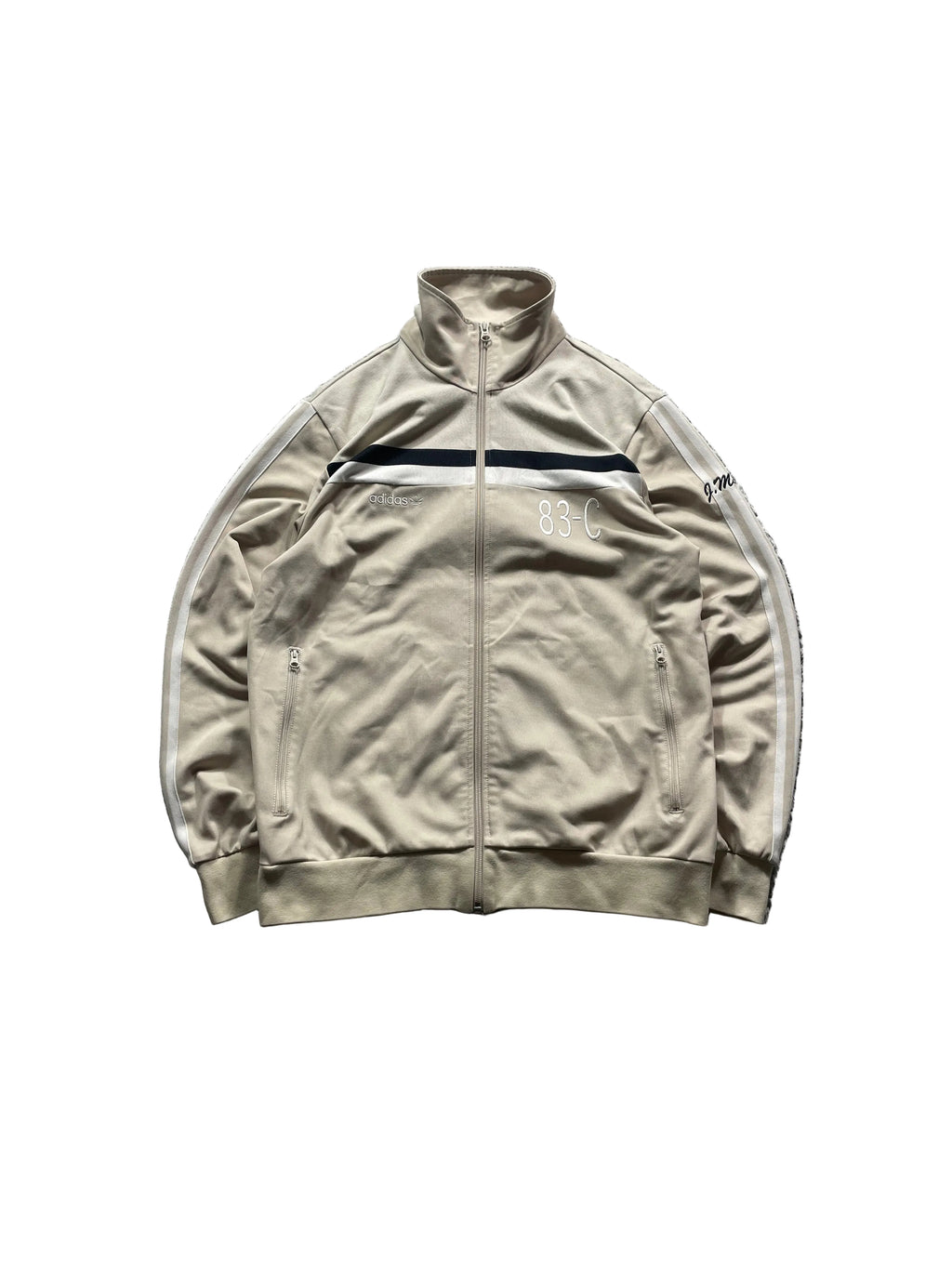 Adidas Vintage 83 C J.Mano  Jacke | Beige | Sehr guter Zustand | M