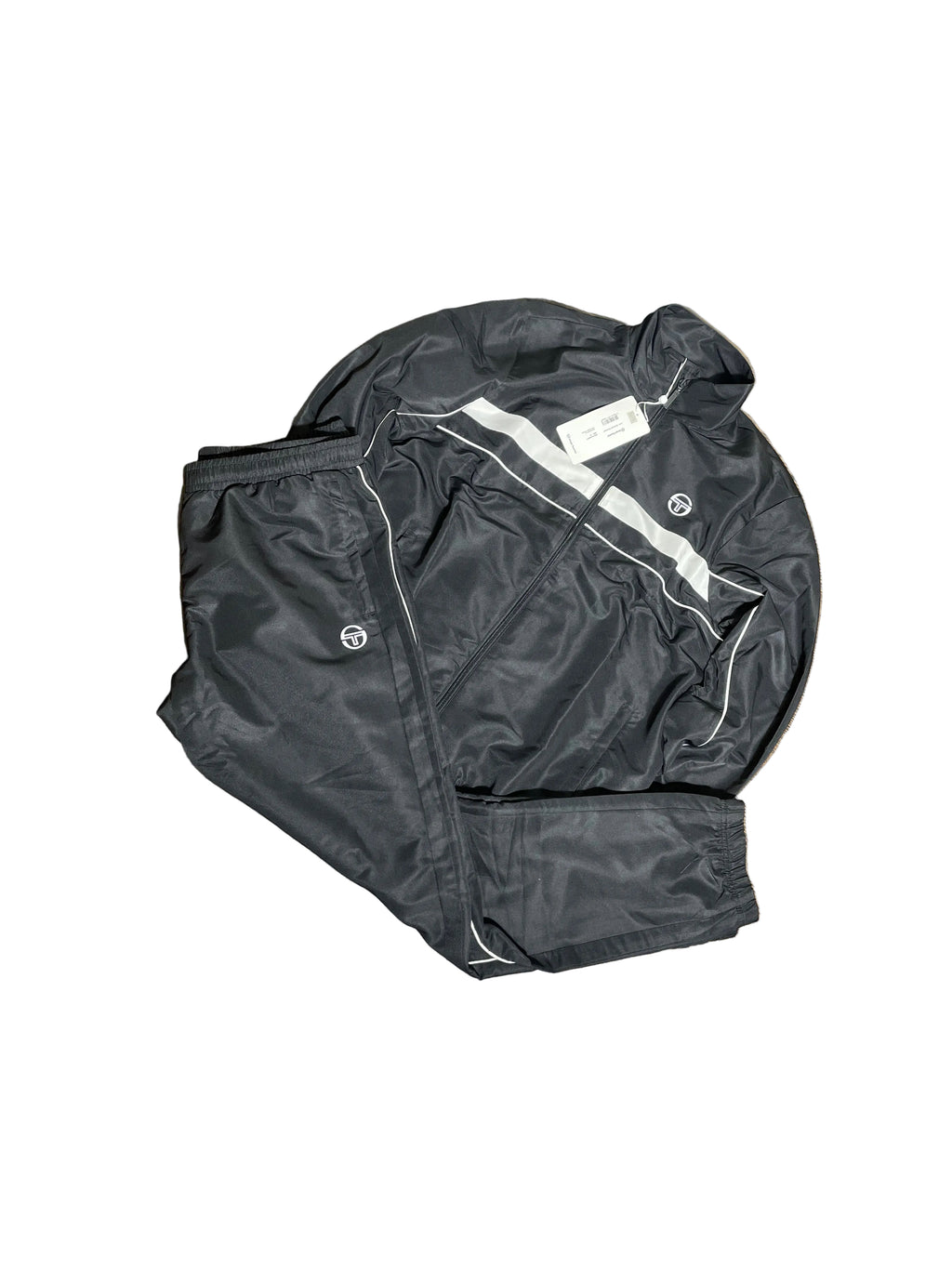 Sergio Tacchini Anzug | Schwarz | Neu mit Etikett | 3XL