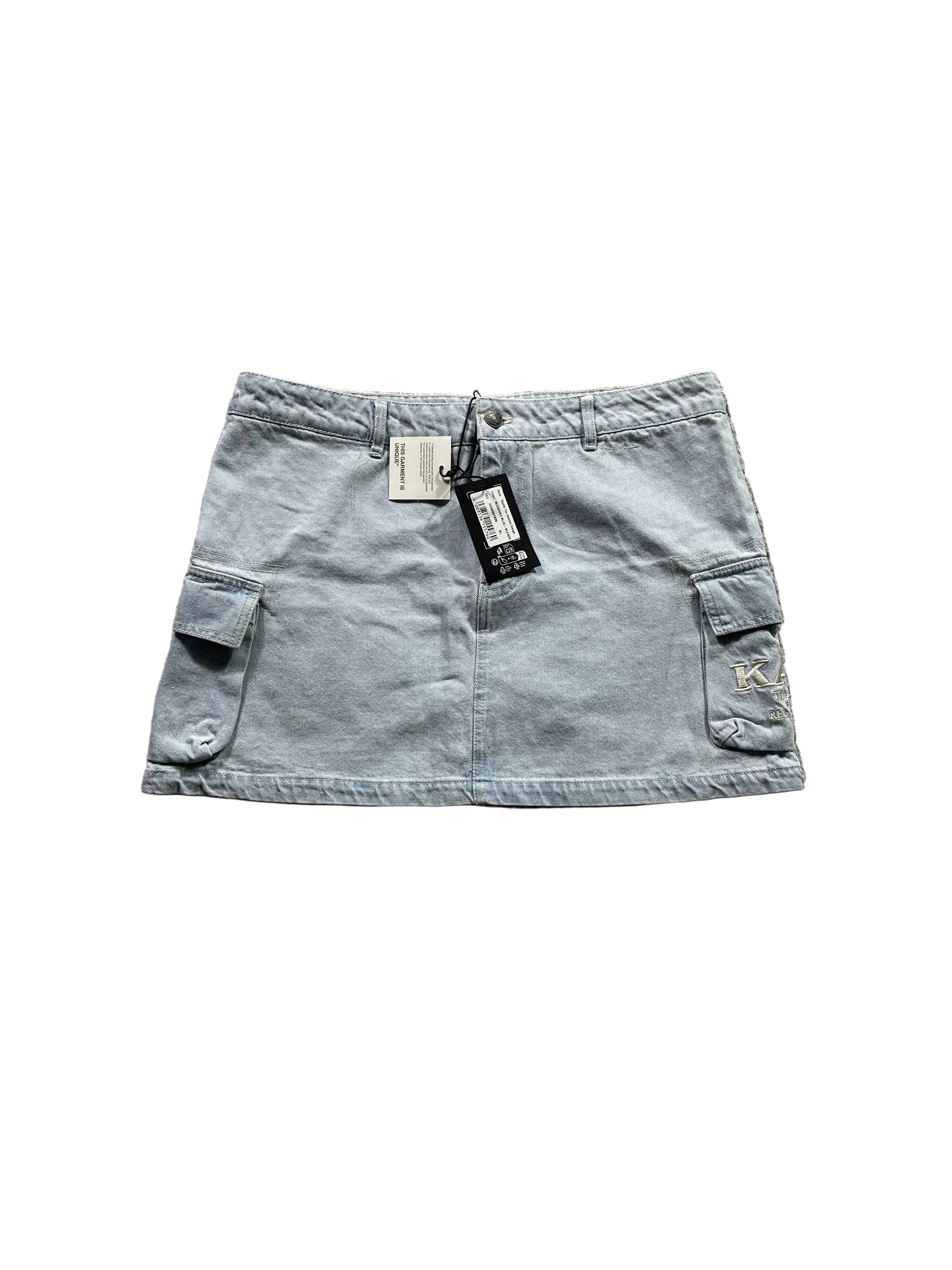 Karl Kani Rock / Hellblau / Neu mit Etikett