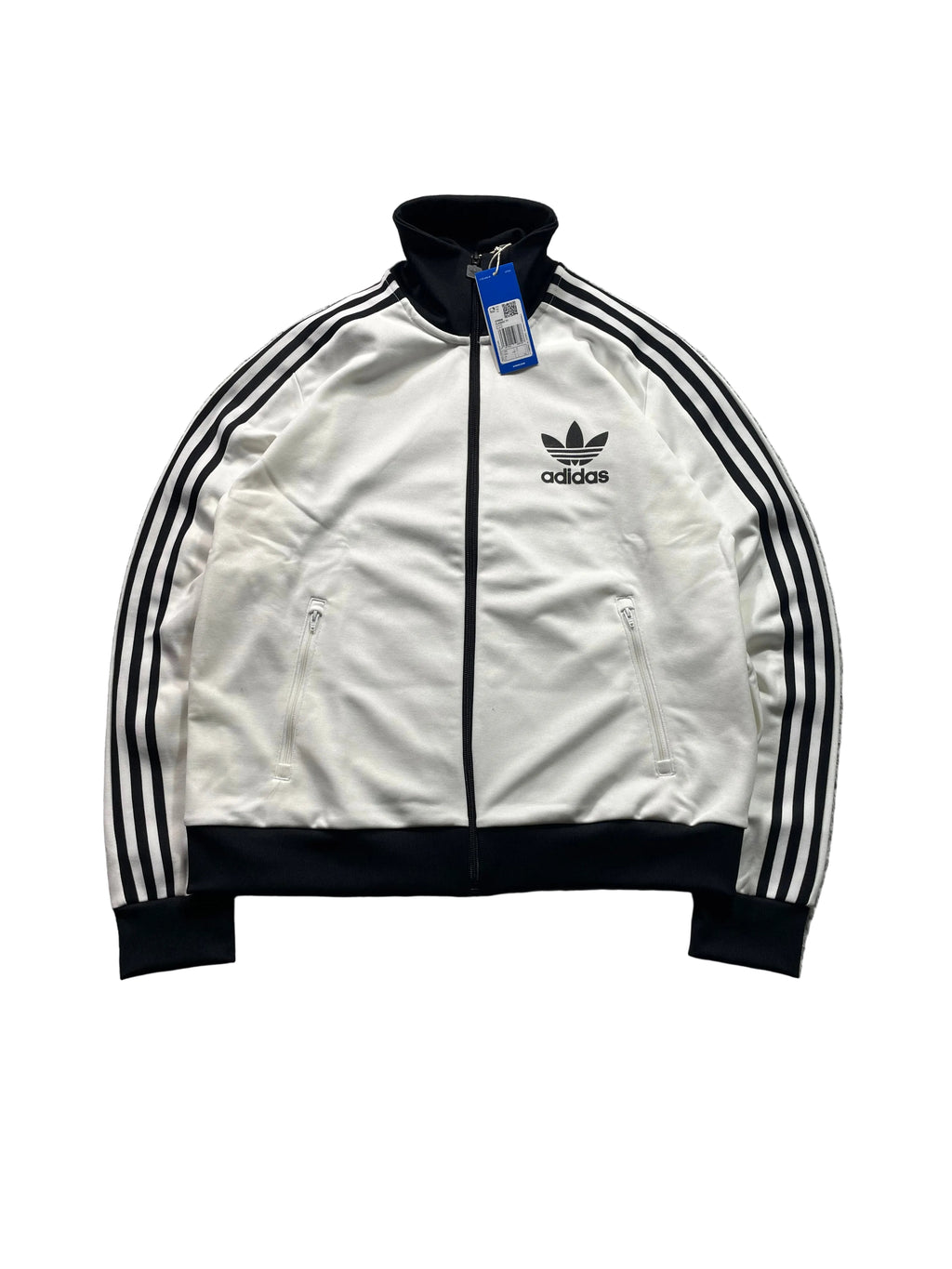 Adidas Beckenbauer Jacke |Weiß | Neu mit Etikett