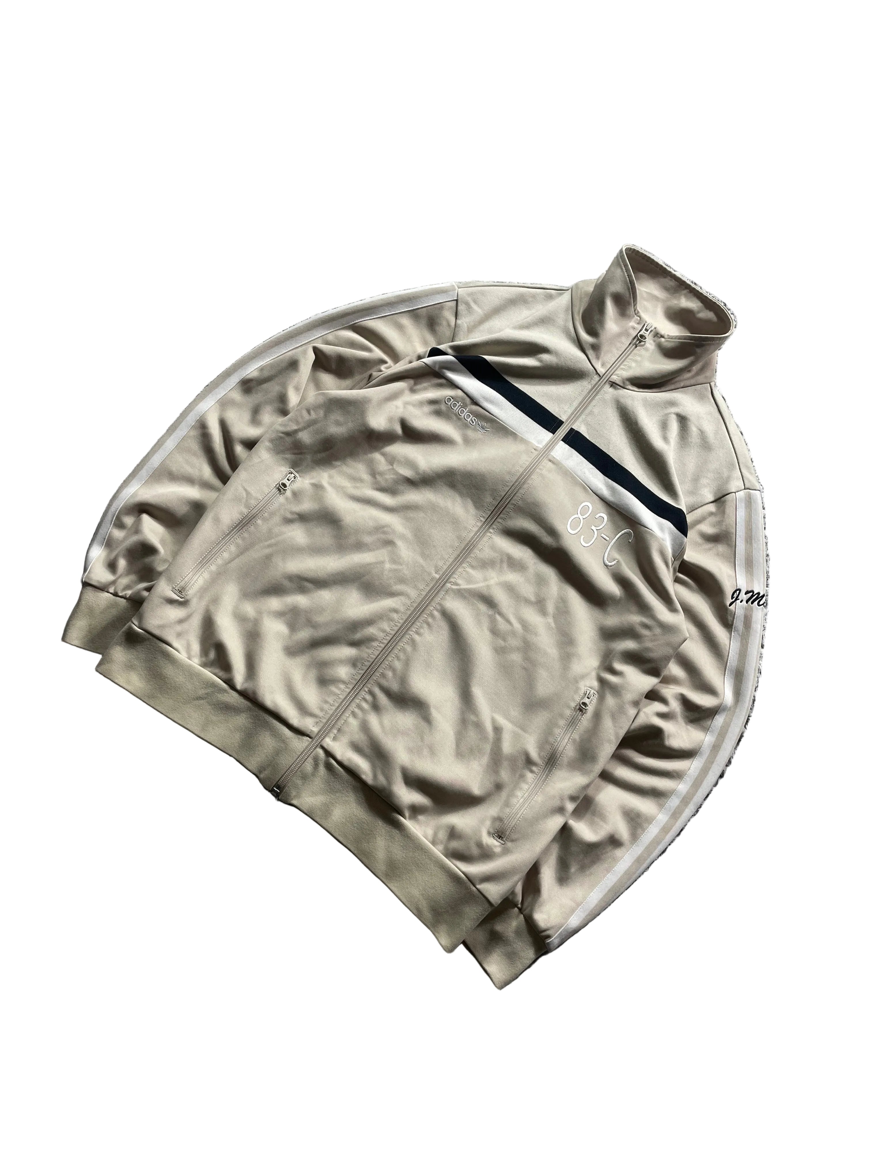 Adidas Vintage 83 C J.Mano  Jacke | Beige | Sehr guter Zustand | M