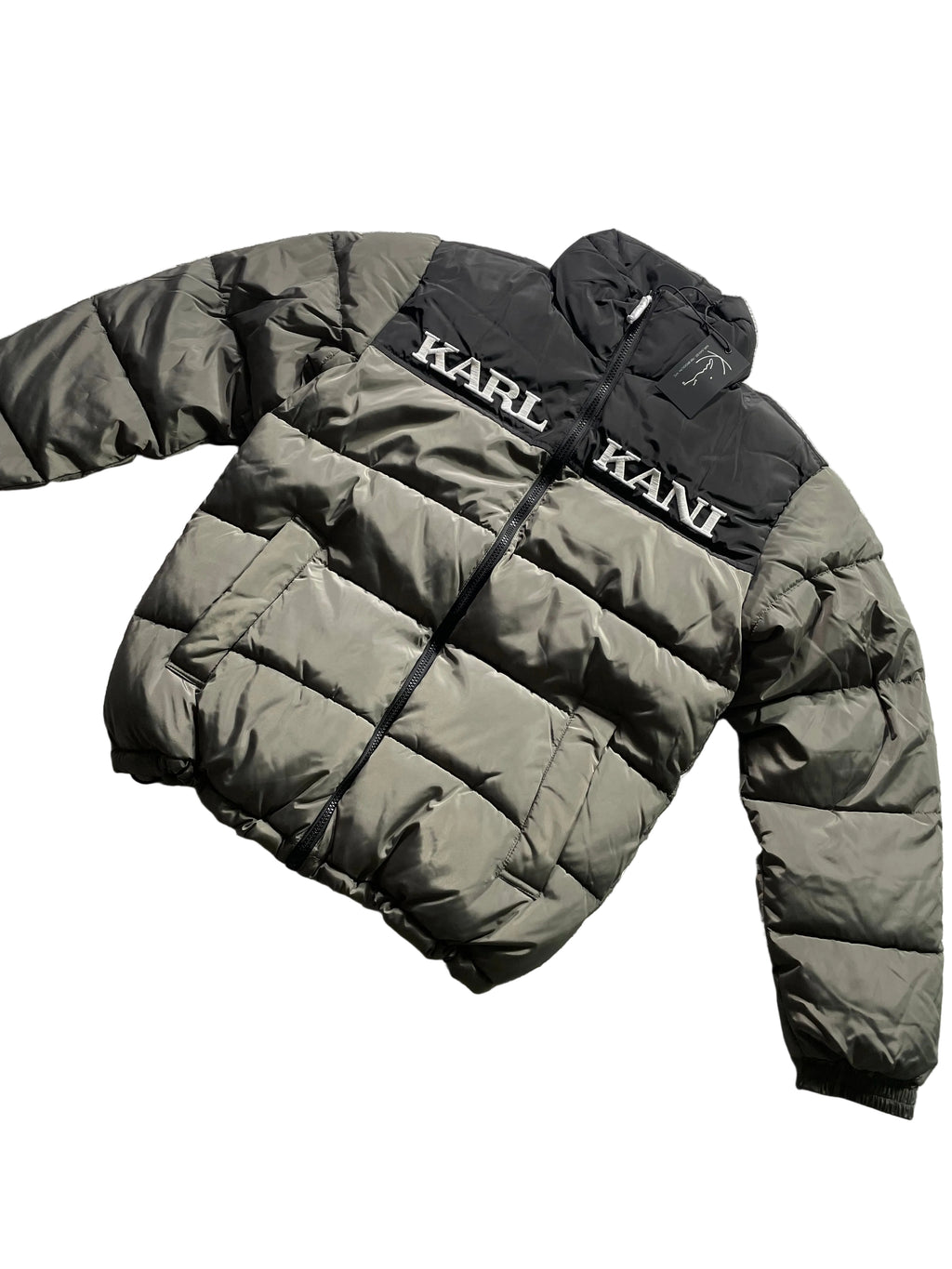 Karl Kani Puffer Jacke / Grau / Neu mit Etikett