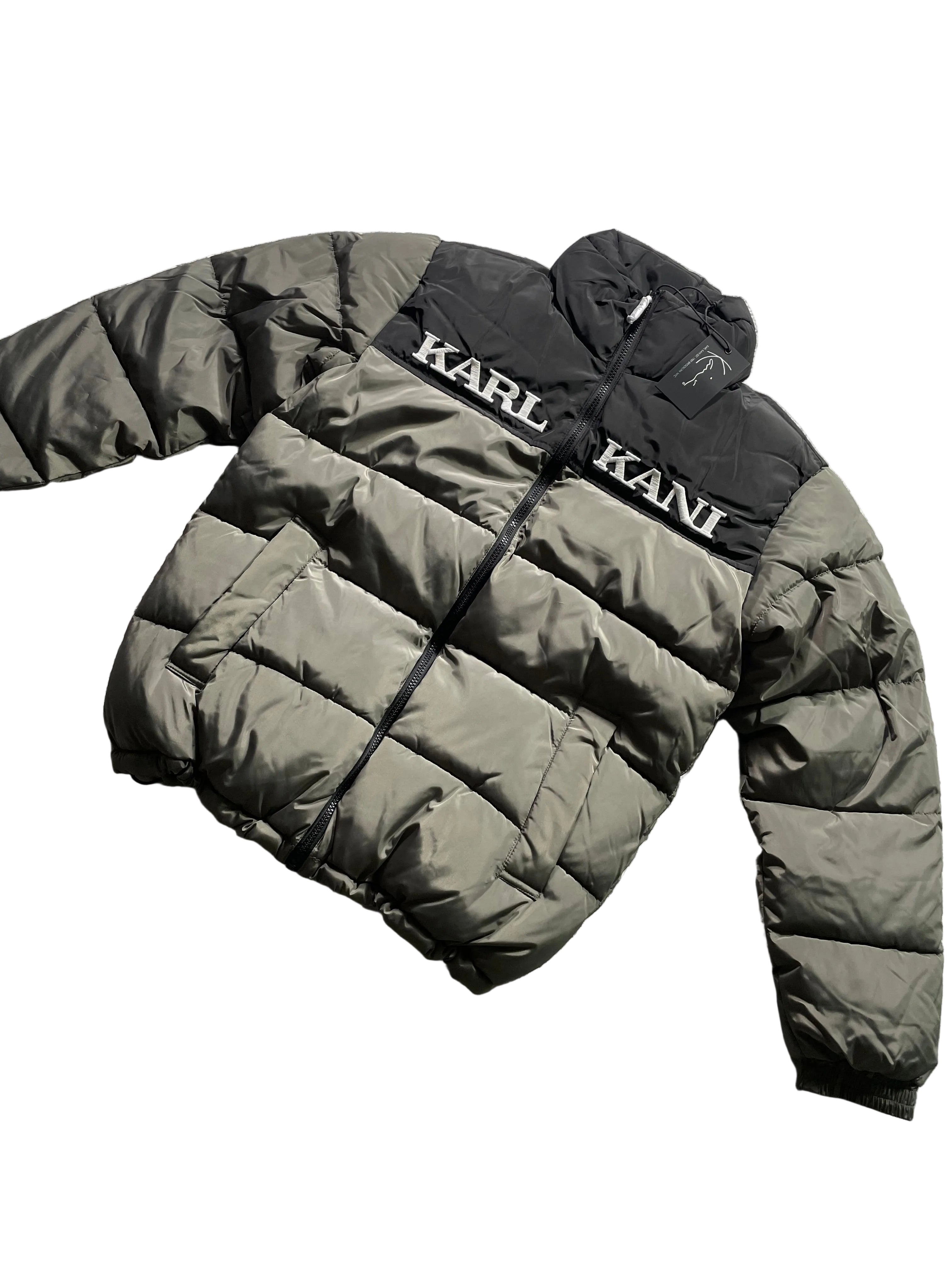Karl Kani Puffer Jacke / Grau / Neu mit Etikett
