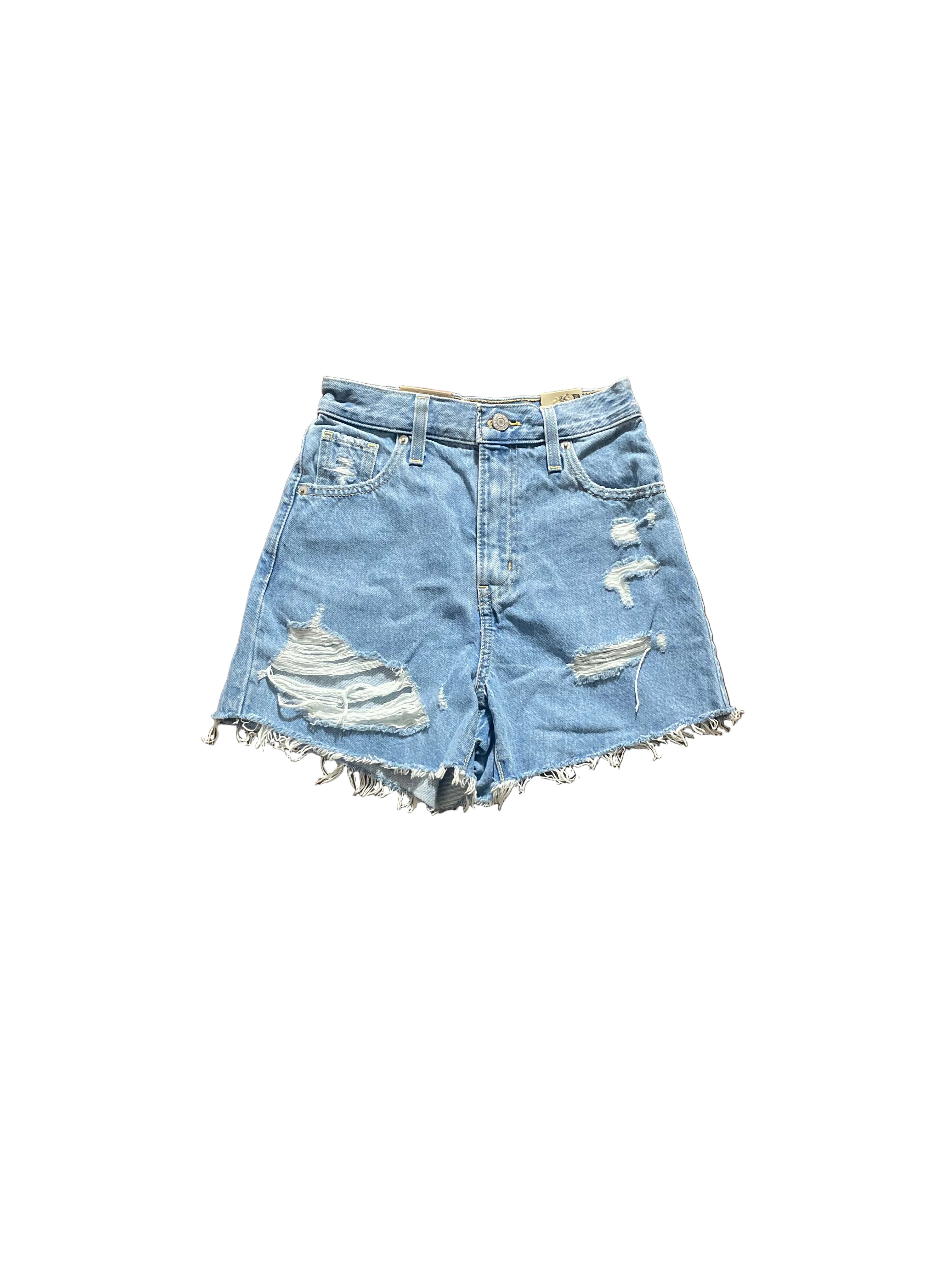 Levi’s Mom Shorts | Hellblau | Neu mit Etikett