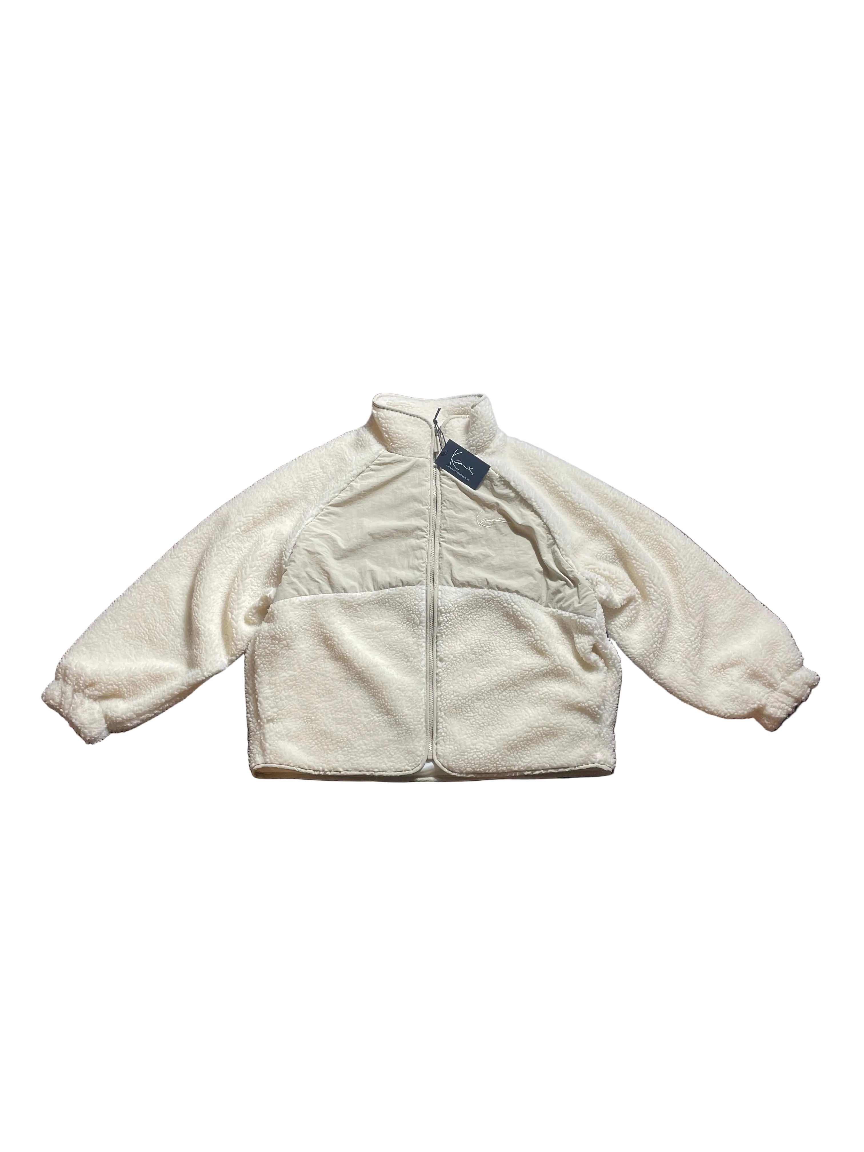 Karl Kani Teddy Jacke / Beige / Neu mit Etikett