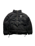 Karl Kani Retro Teddy Puffer Jacke / Schwarz / Neu mit Etikett