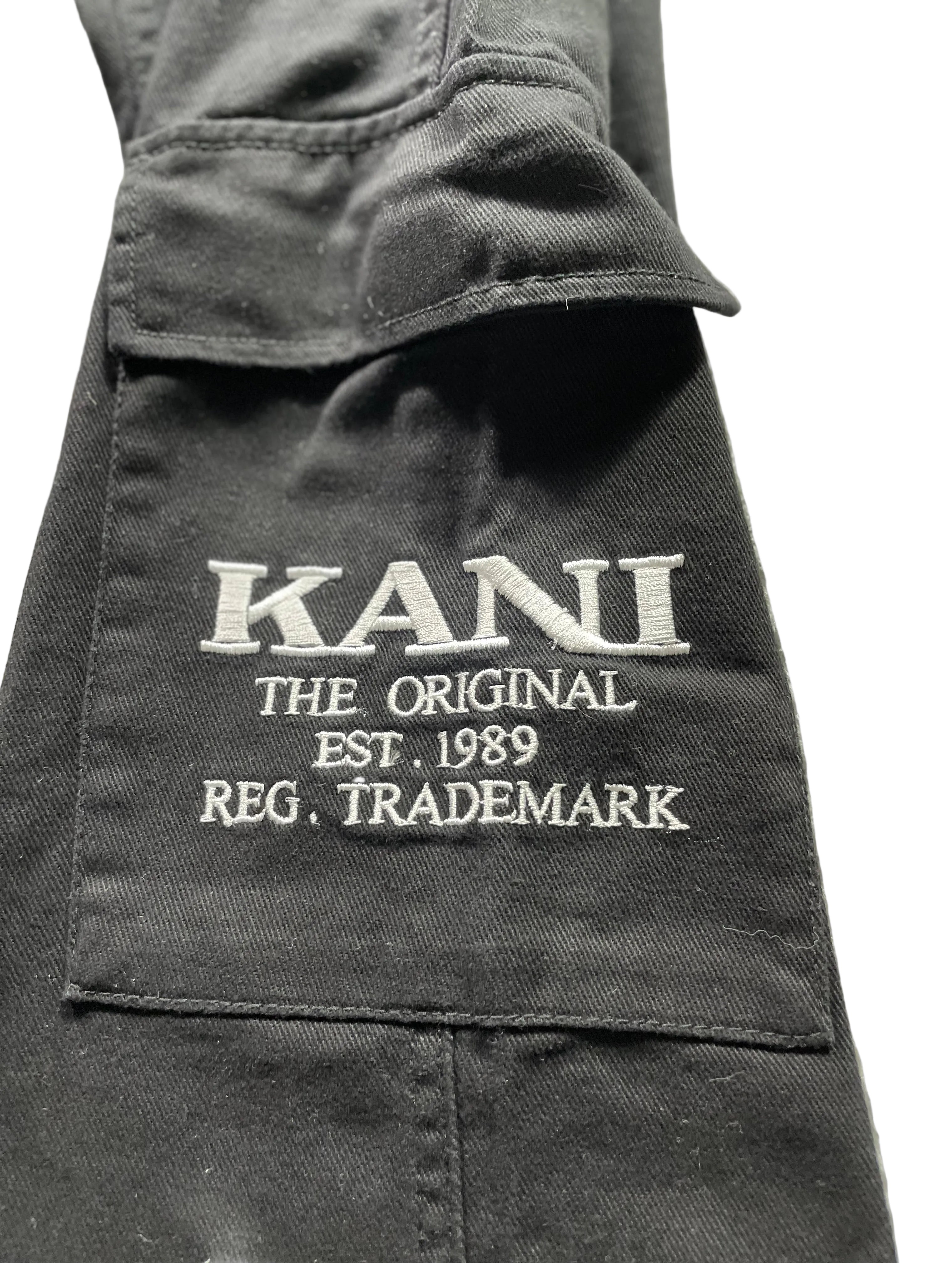 Karl Kani Cargo Baggy Jeans / Schwarz / Neu mit Etikett