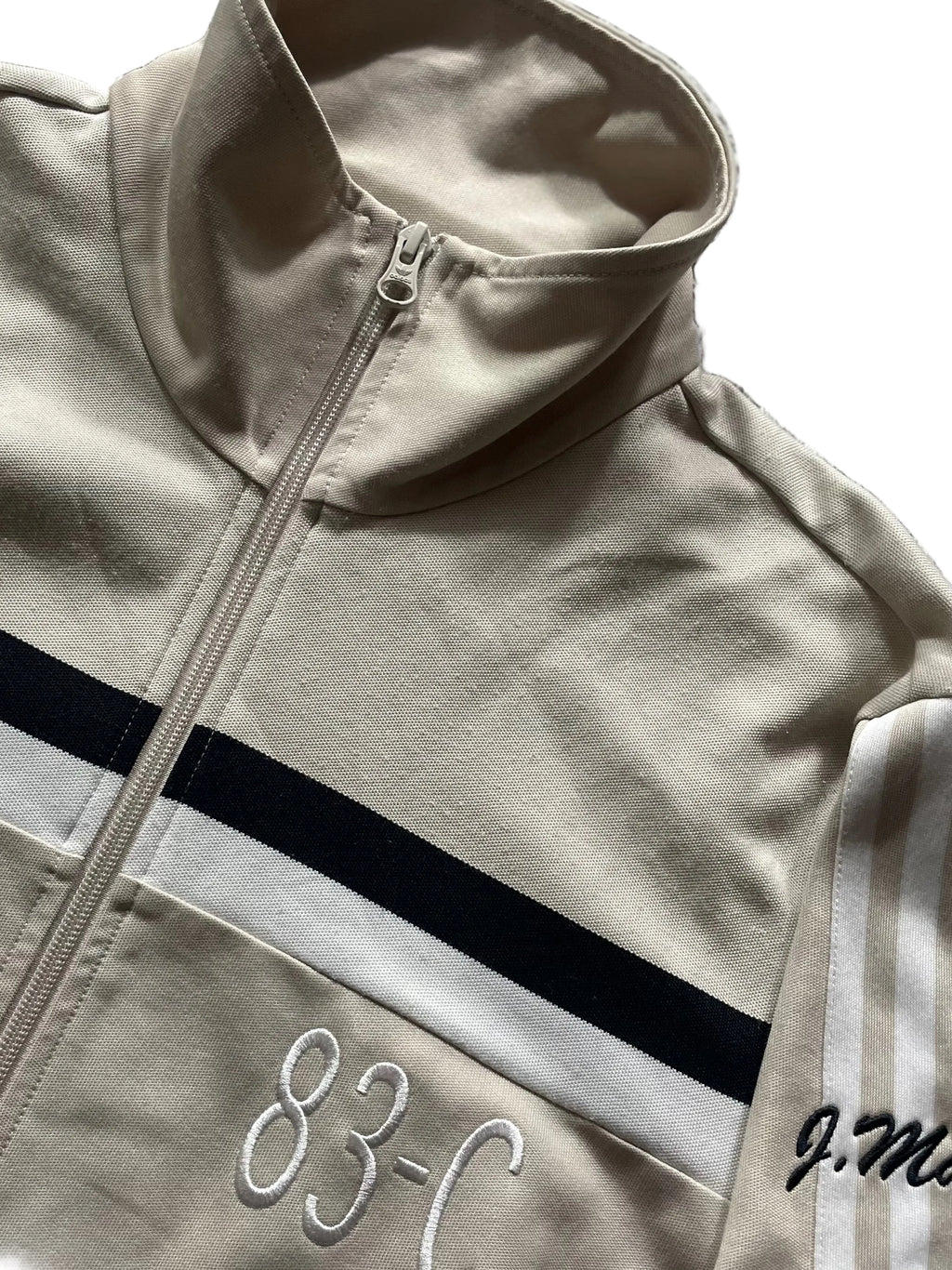 Adidas Vintage 83 C J.Mano  Jacke | Beige | Sehr guter Zustand | M