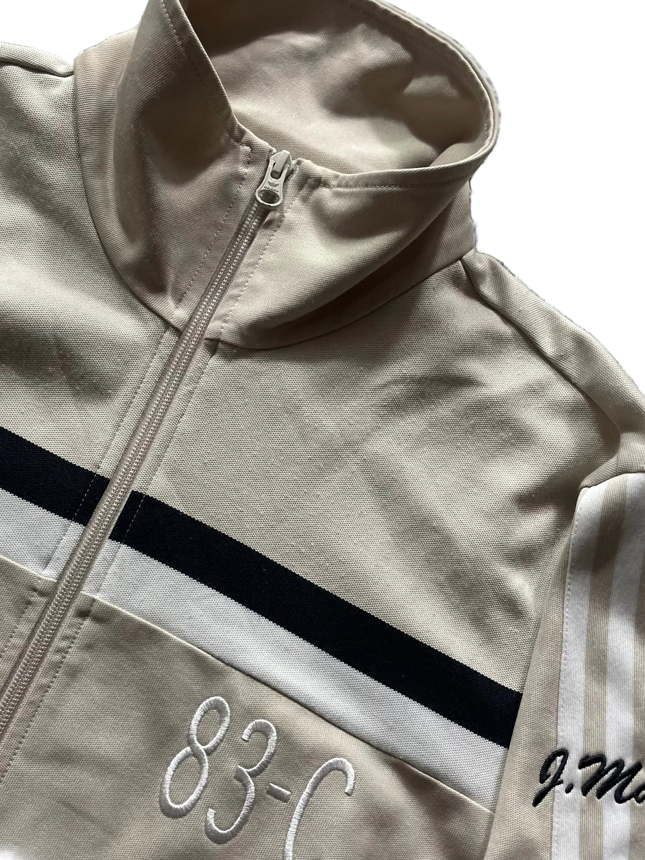 Adidas Vintage 83 C J.Mano  Jacke | Beige | Sehr guter Zustand | M