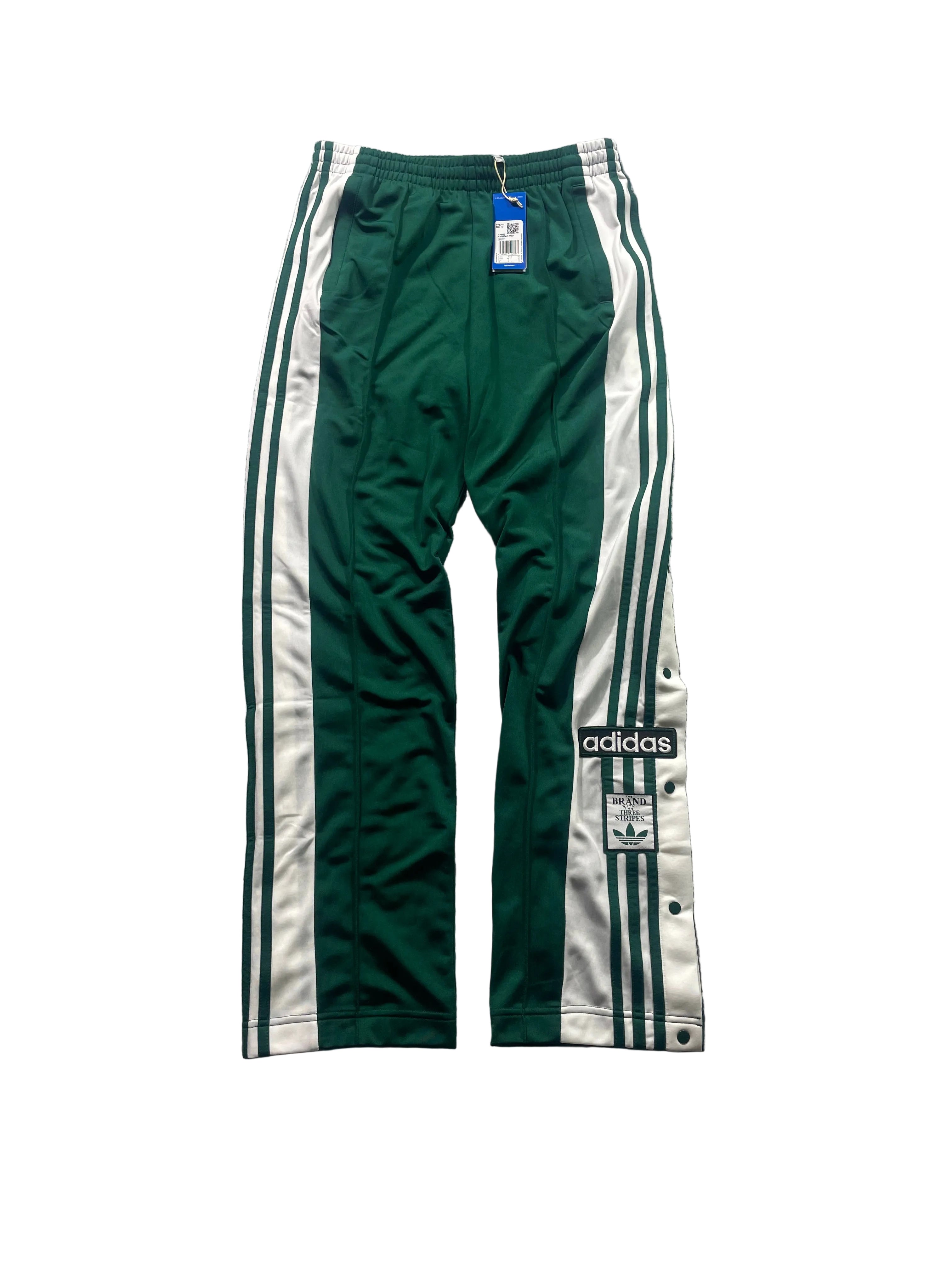 Adidas Adibreak Hose | Dunkelgrün | Neu mit Etikett
