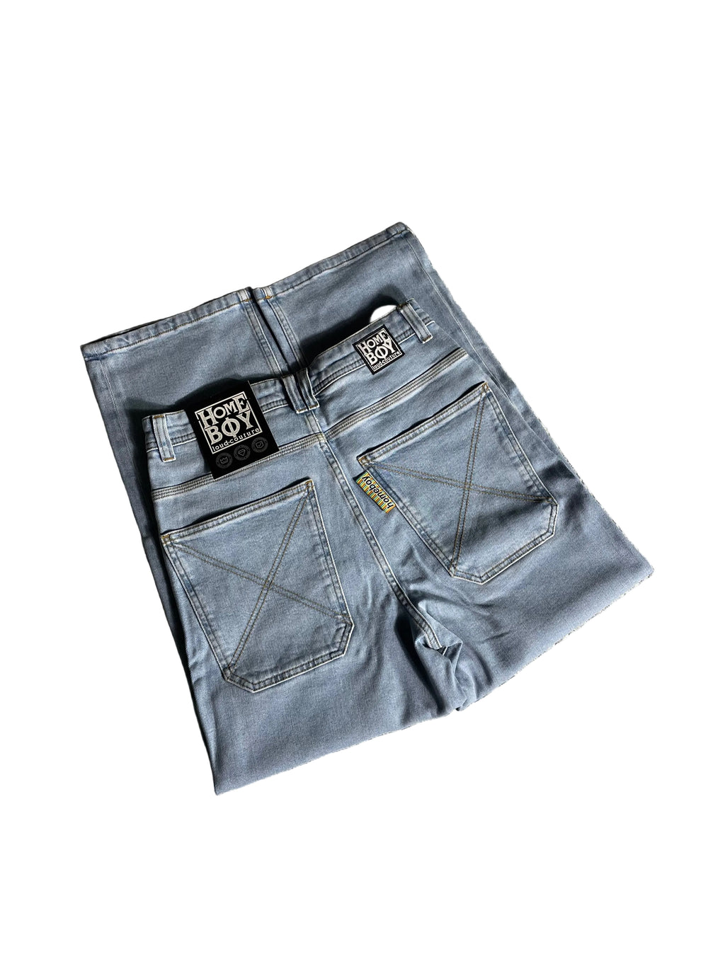 Home Boy Baggy Jeans |Hellblau | Neu mit Etikett
