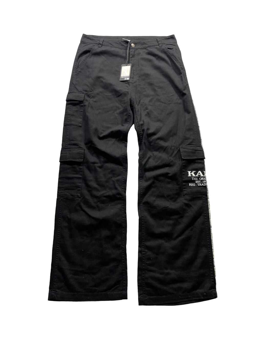 Karl Kani Cargo Baggy Jeans / Schwarz / Neu mit Etikett