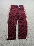 Adidas Firebird Baggy TP Hose / Bordeaux Rot / Neu mit Etikett