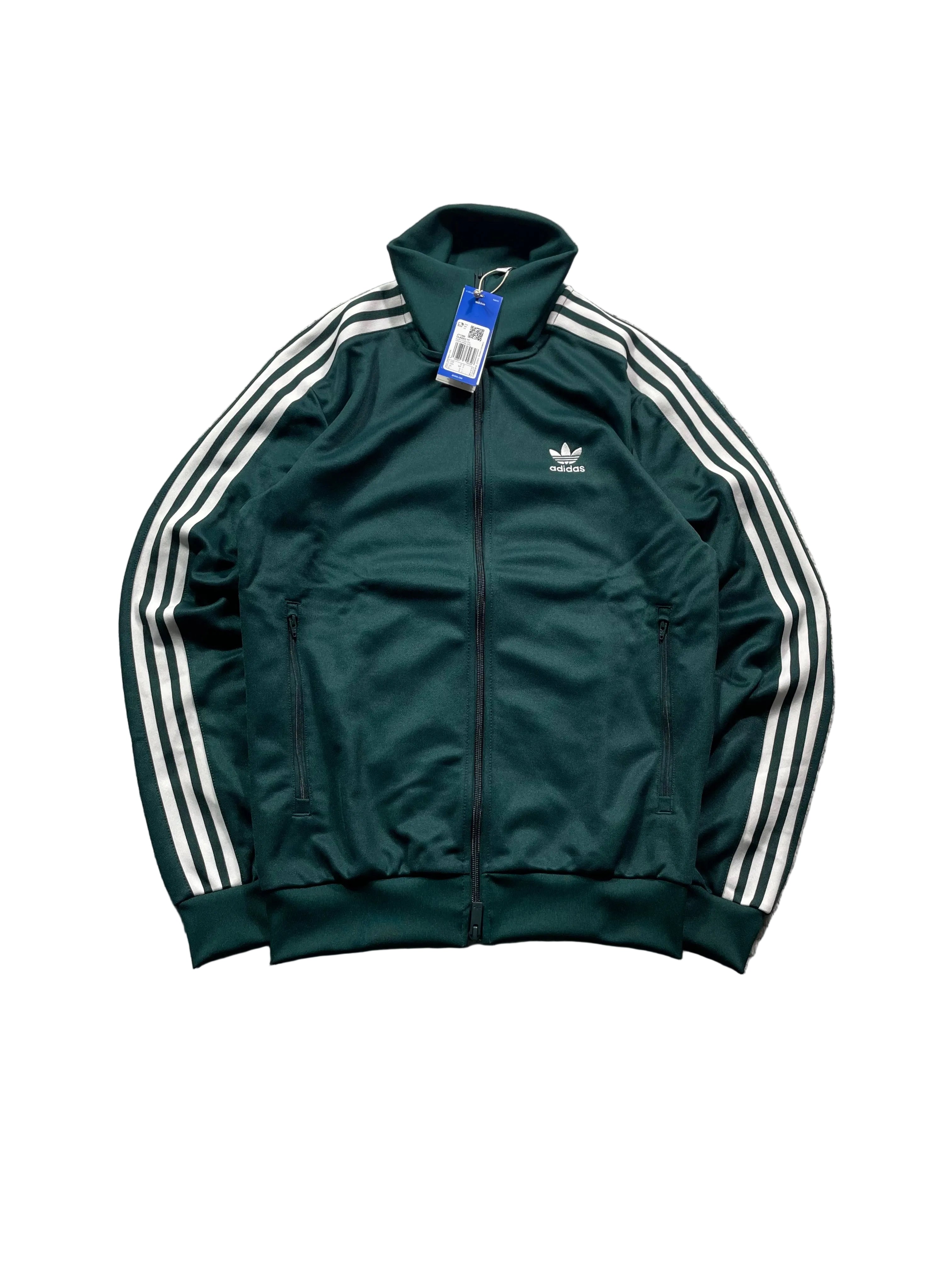 Adidas Beckenbauer Jacke / Dunkelgrün/ Neu mit Etikett