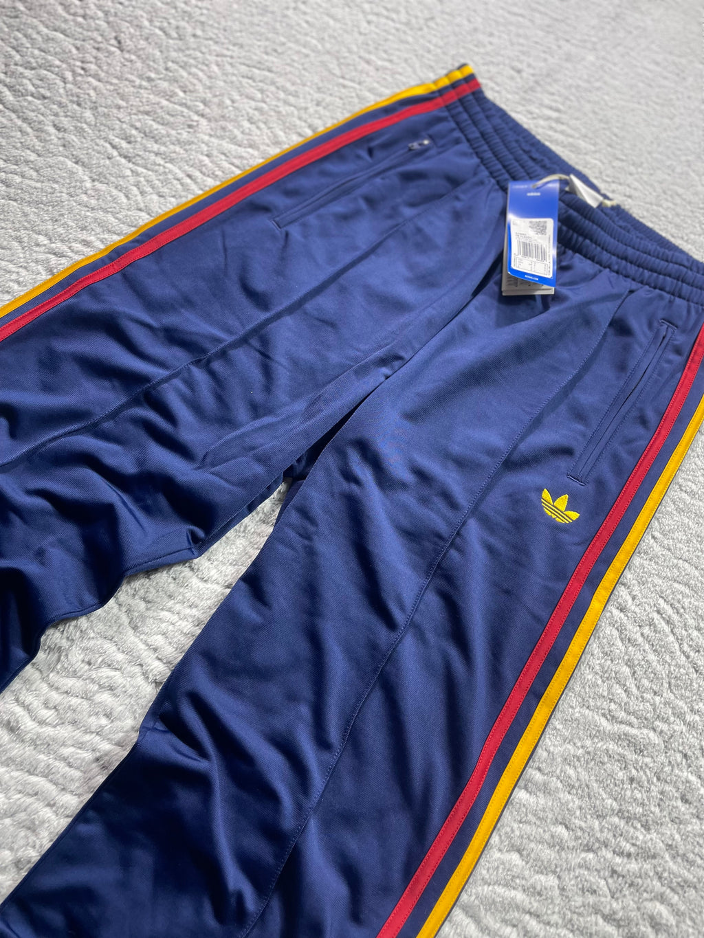 Adidas Firebird Classic TP Hose / Navy Blau / Neu mit Etikett