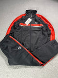 Sergio Tacchini Anzug Schwarz/Orange / Neu mit Etikett
