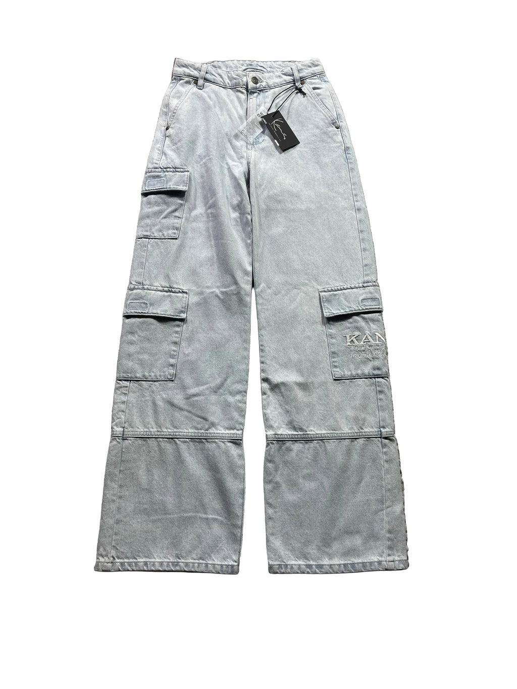 Karl Kani KK Serif Cargo Pocket Denim Jeans | Neu mit Etikett