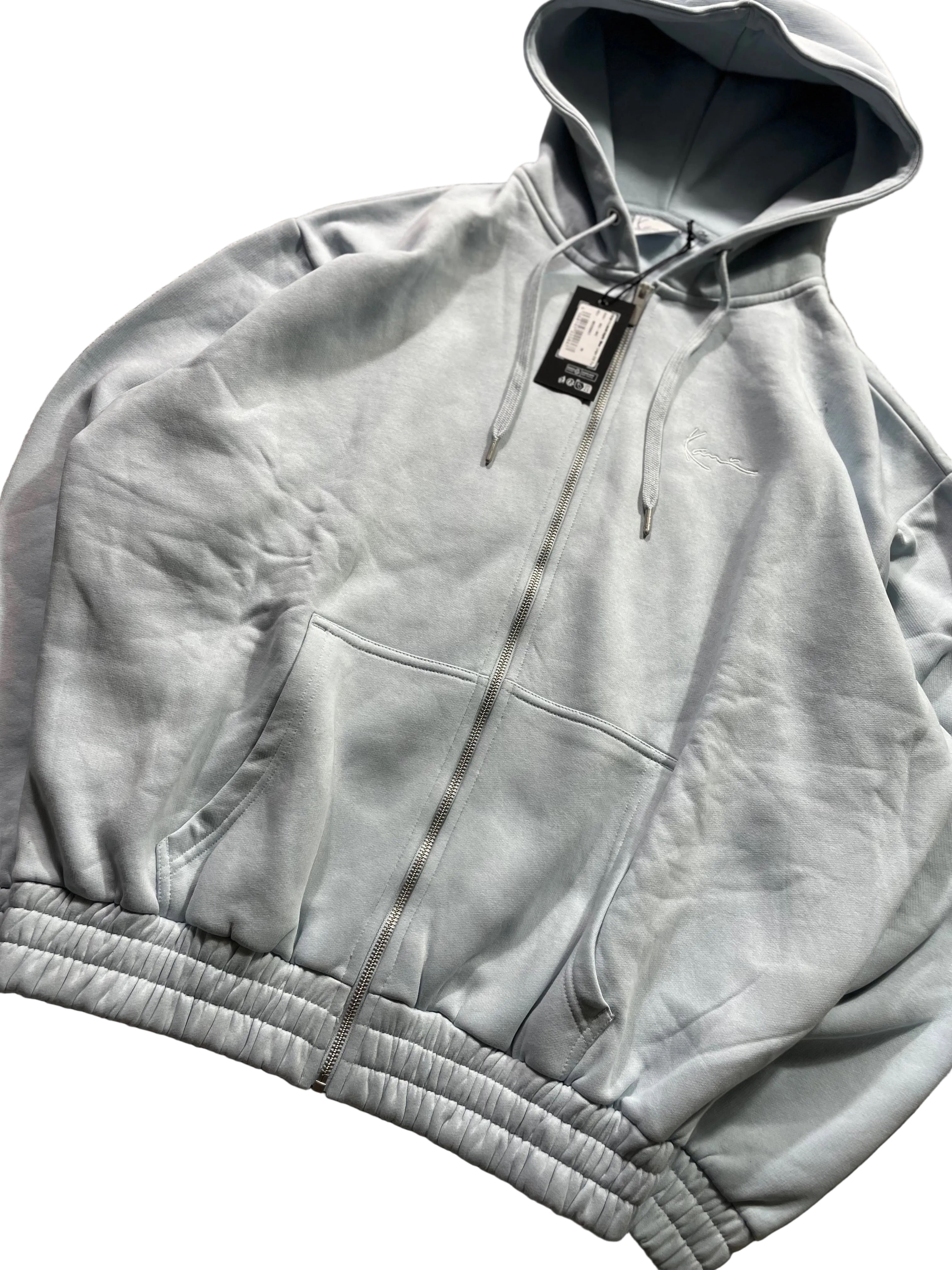 Karl Kani Zipper Jacke / Blau / Neu mit Etikett