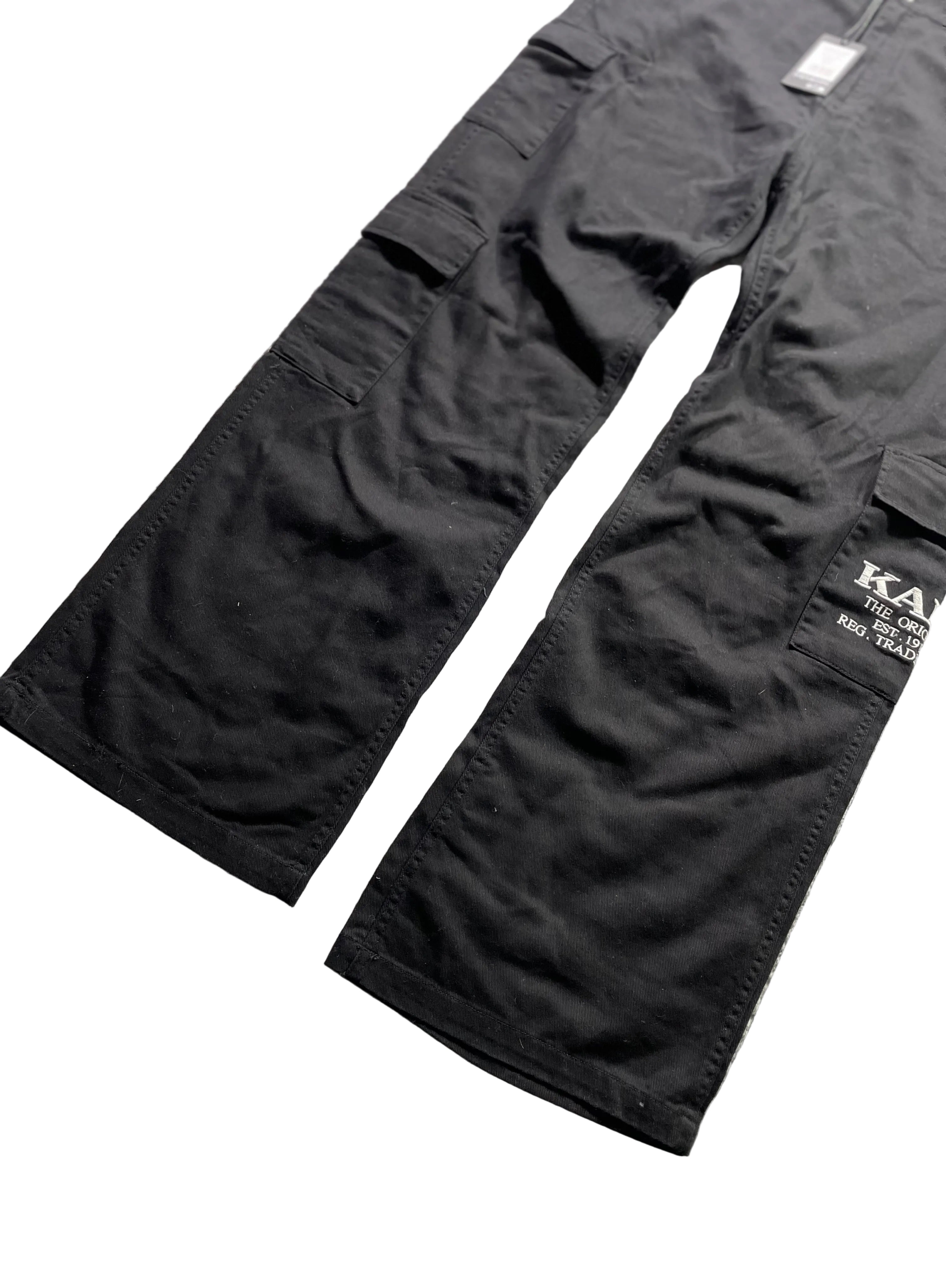 Karl Kani Cargo Baggy Jeans / Schwarz / Neu mit Etikett