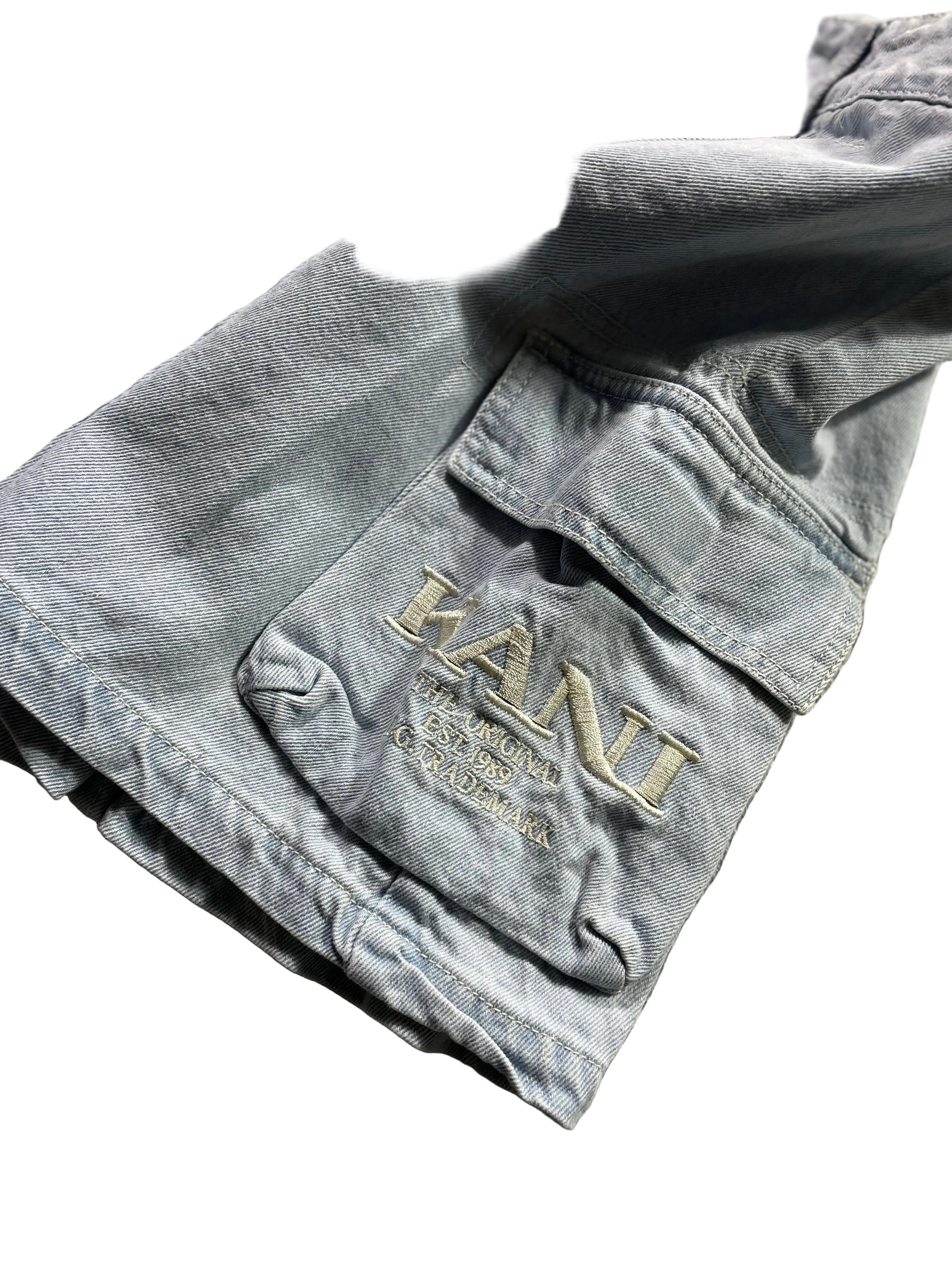 Karl Kani Rock / Hellblau / Neu mit Etikett
