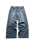 Karl Kani OG AOP Back Pocket Relaxed Baggy Jeans / Neu mit Etikett