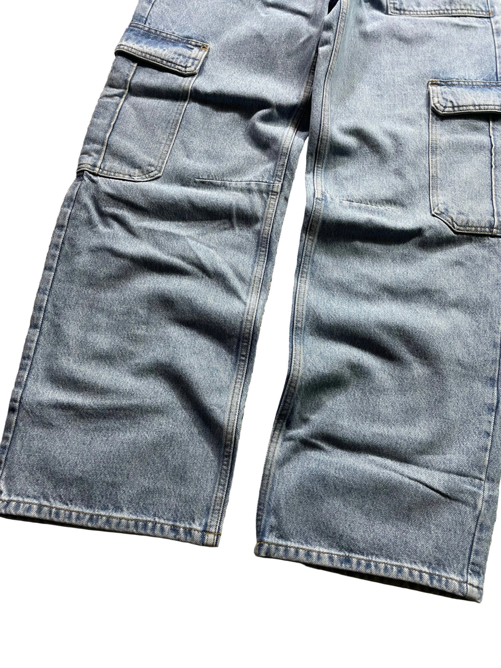 DEF Baggy Cargo Jeans | Dunkelblau | Neu mit Etikett XS
