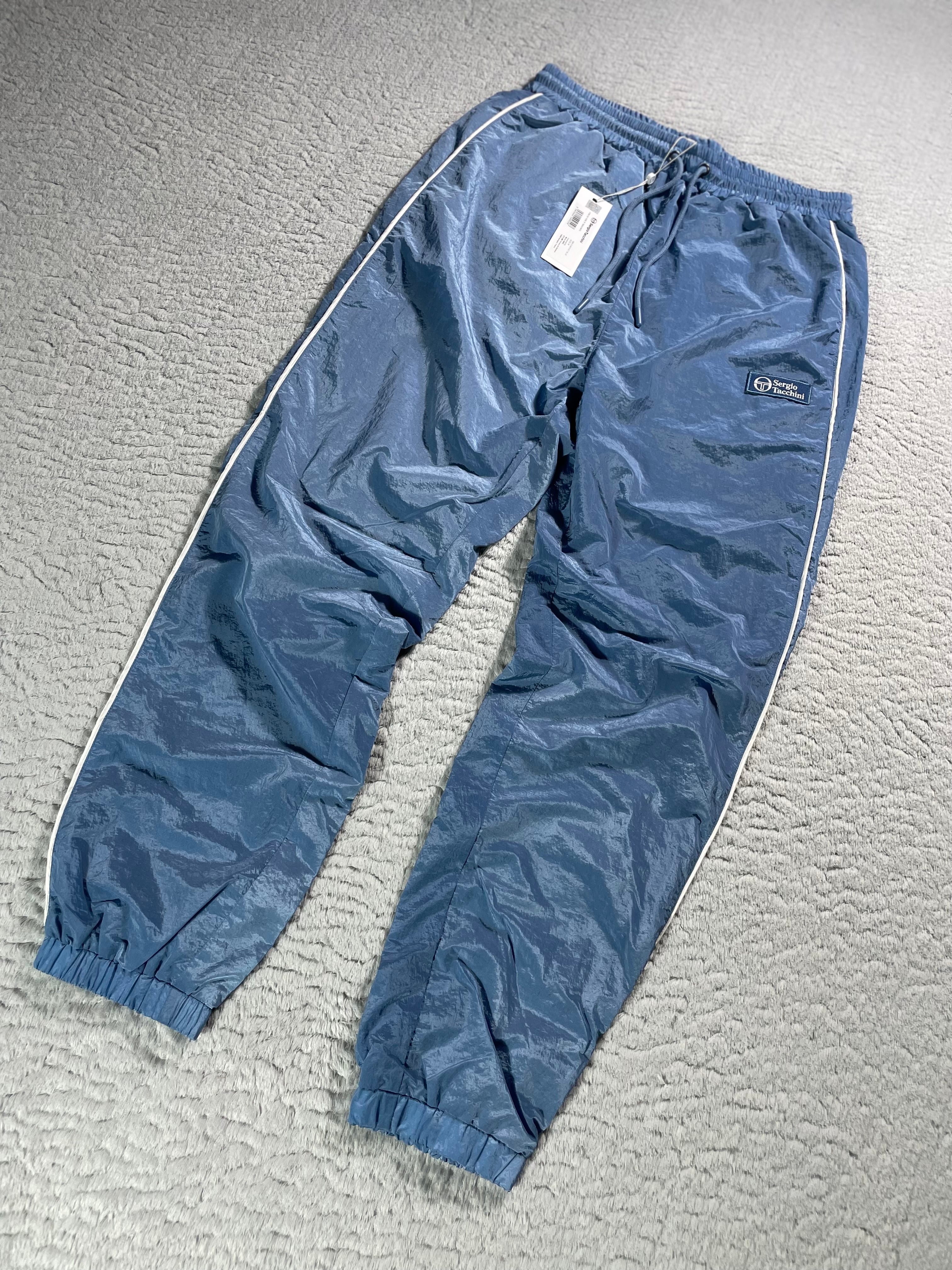 Sergio Tacchini Hose / Metallic Blau / Neu mit Etikett