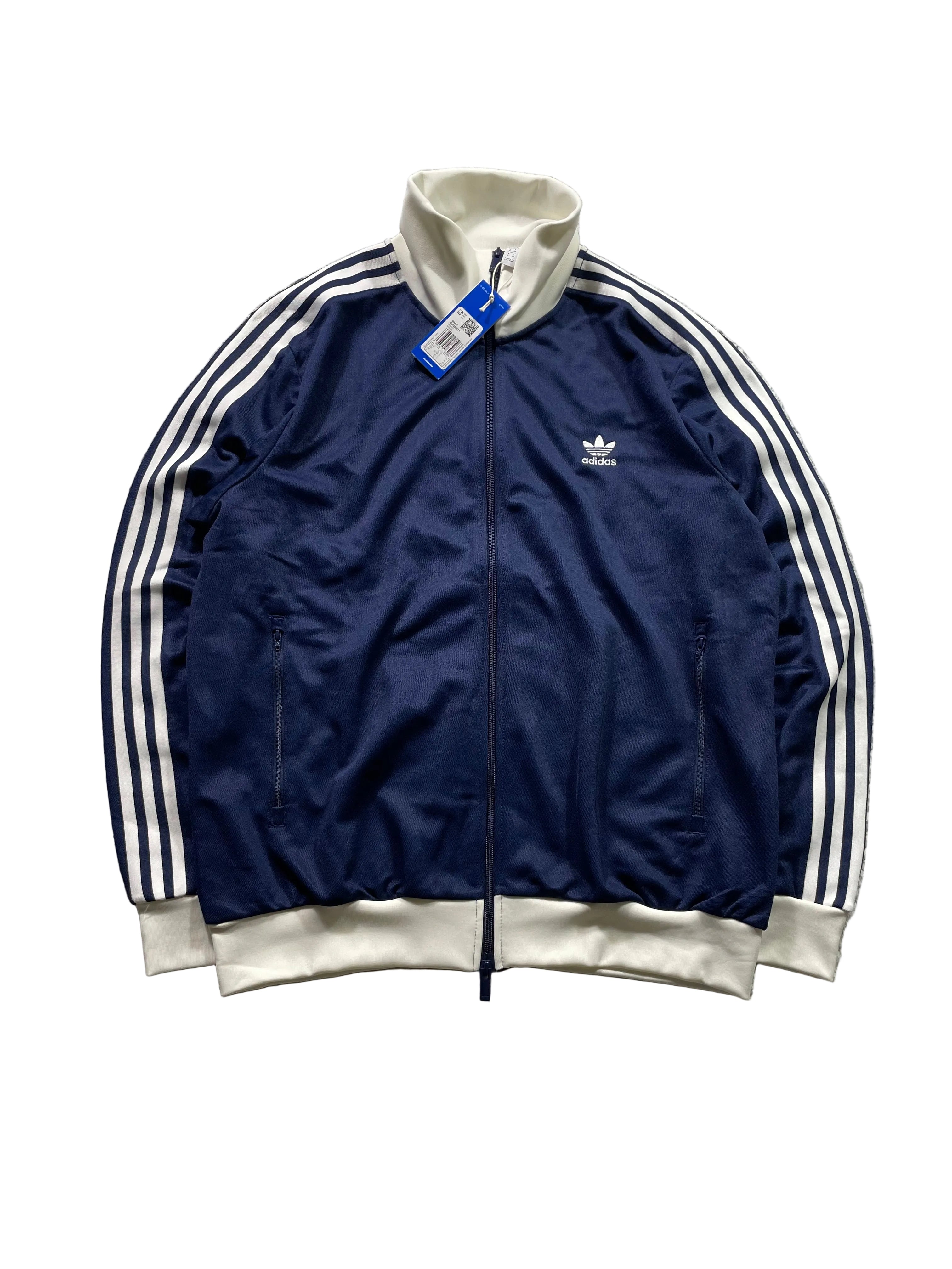 Adidas Beckenbauer Jacke | Blau | Neu mit Etikett