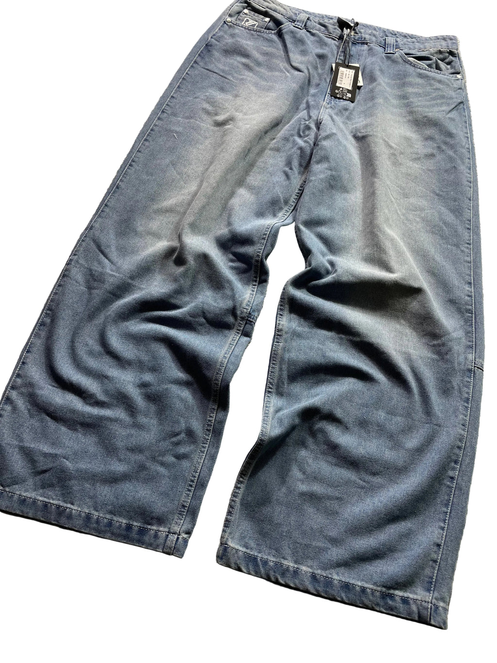 Karl Kani OG AOP Back Pocket Relaxed Baggy Jeans / Neu mit Etikett