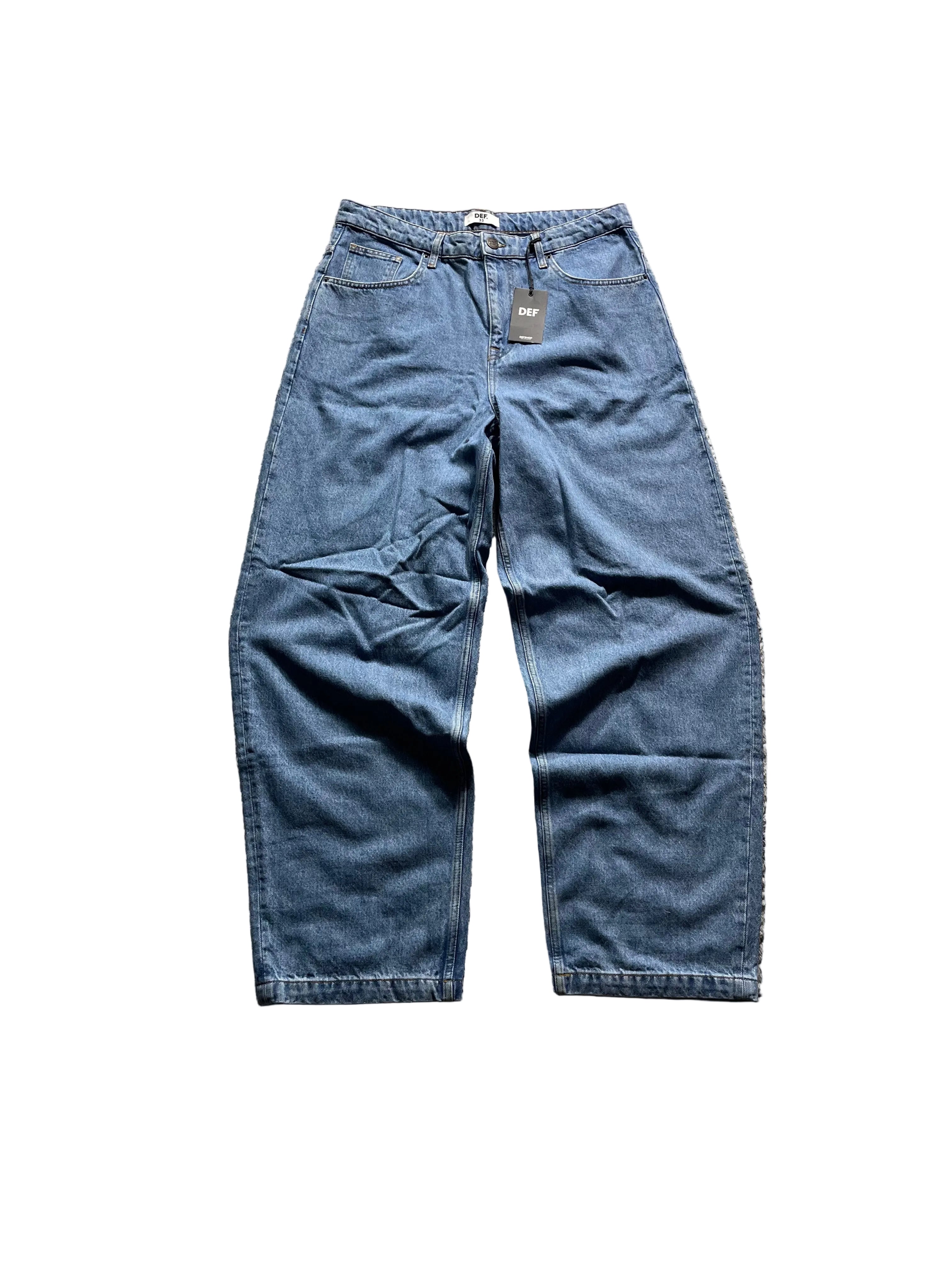 DEF Baggy Jeans | Hellblau  |  Neu mit Etikett L