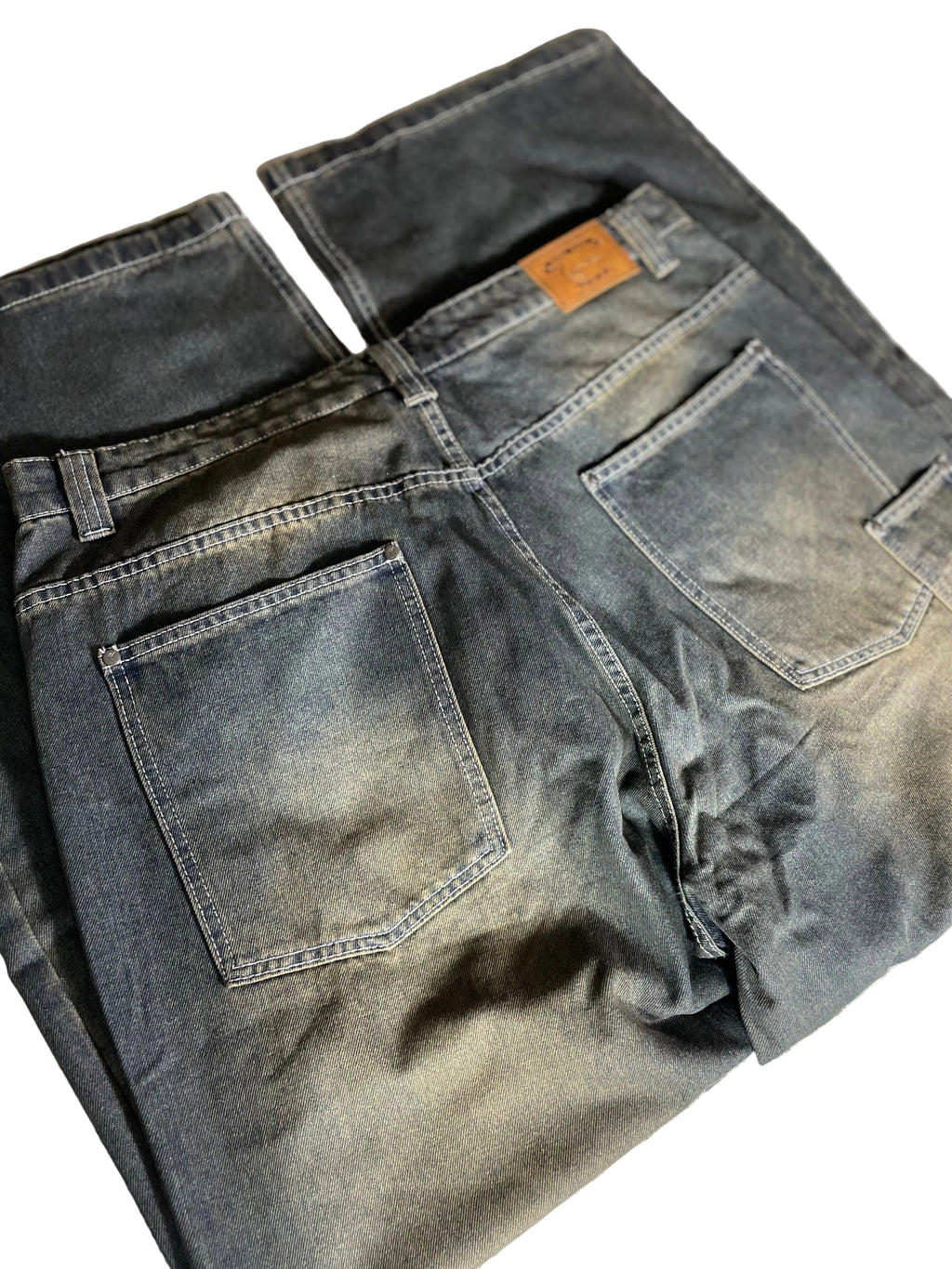 Karl Kani OG Distress Relaxed Baggy Jeans / Neu mit Etikett