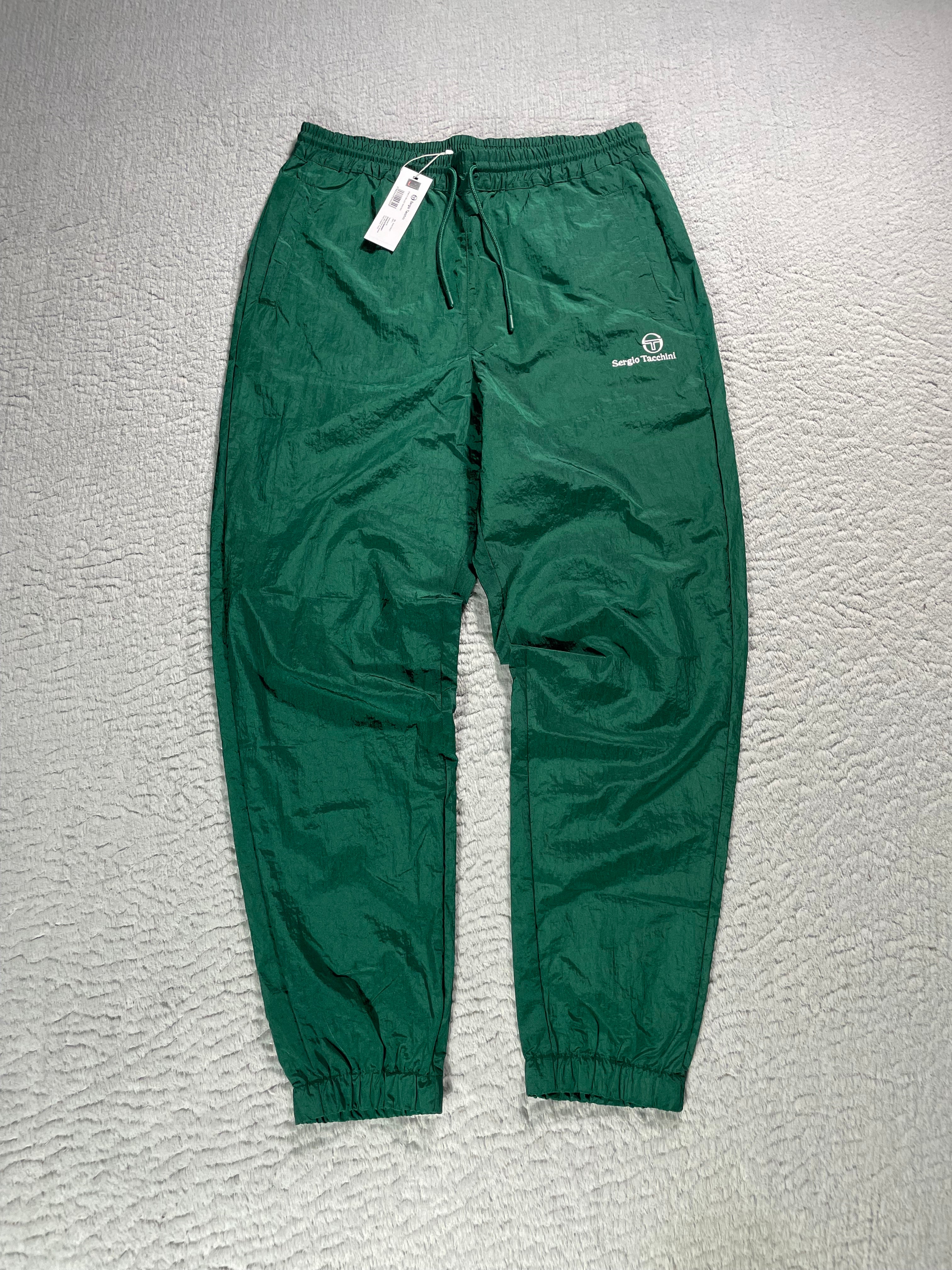 Sergio Tacchini Hose / Grün / Neu mit Etikett